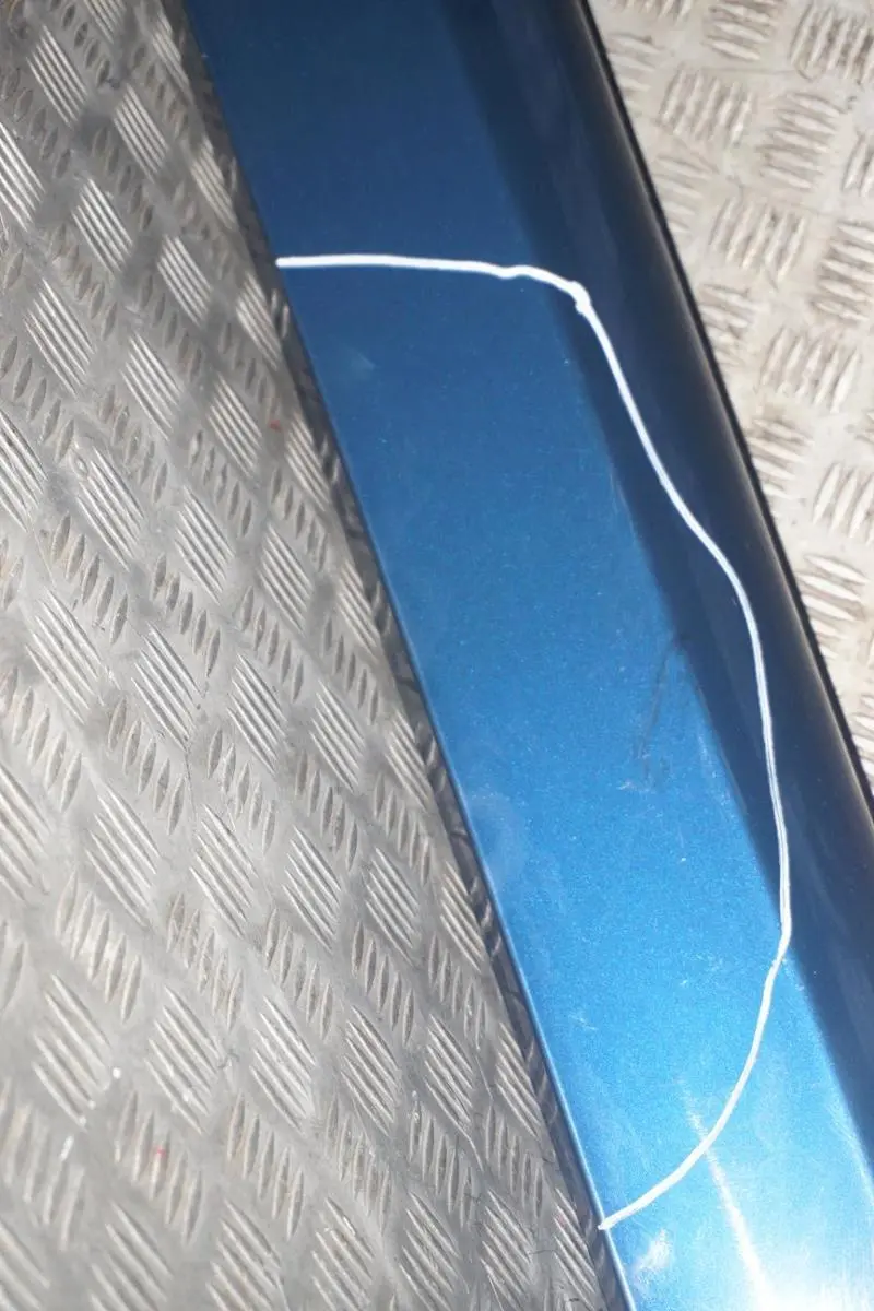 BMW E90 E91 Sill Strip Side Trim Skirt Left Mysticblau Blue