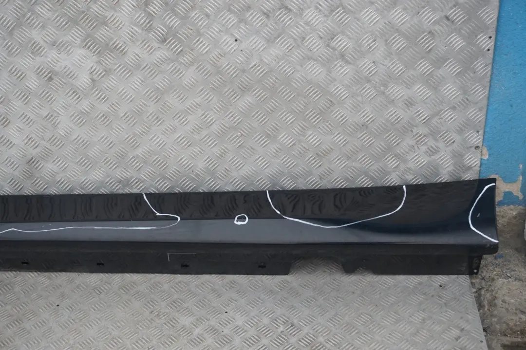 BMW 3 16 E90 E91 Bas de Porte Couverture Seuil a Gauche Noir 2