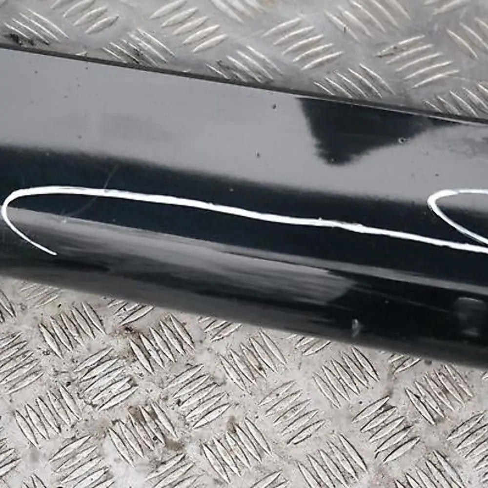 BMW 3 E90 E91 Bas de Porte Couverture Seuil a Gauche Schwarz