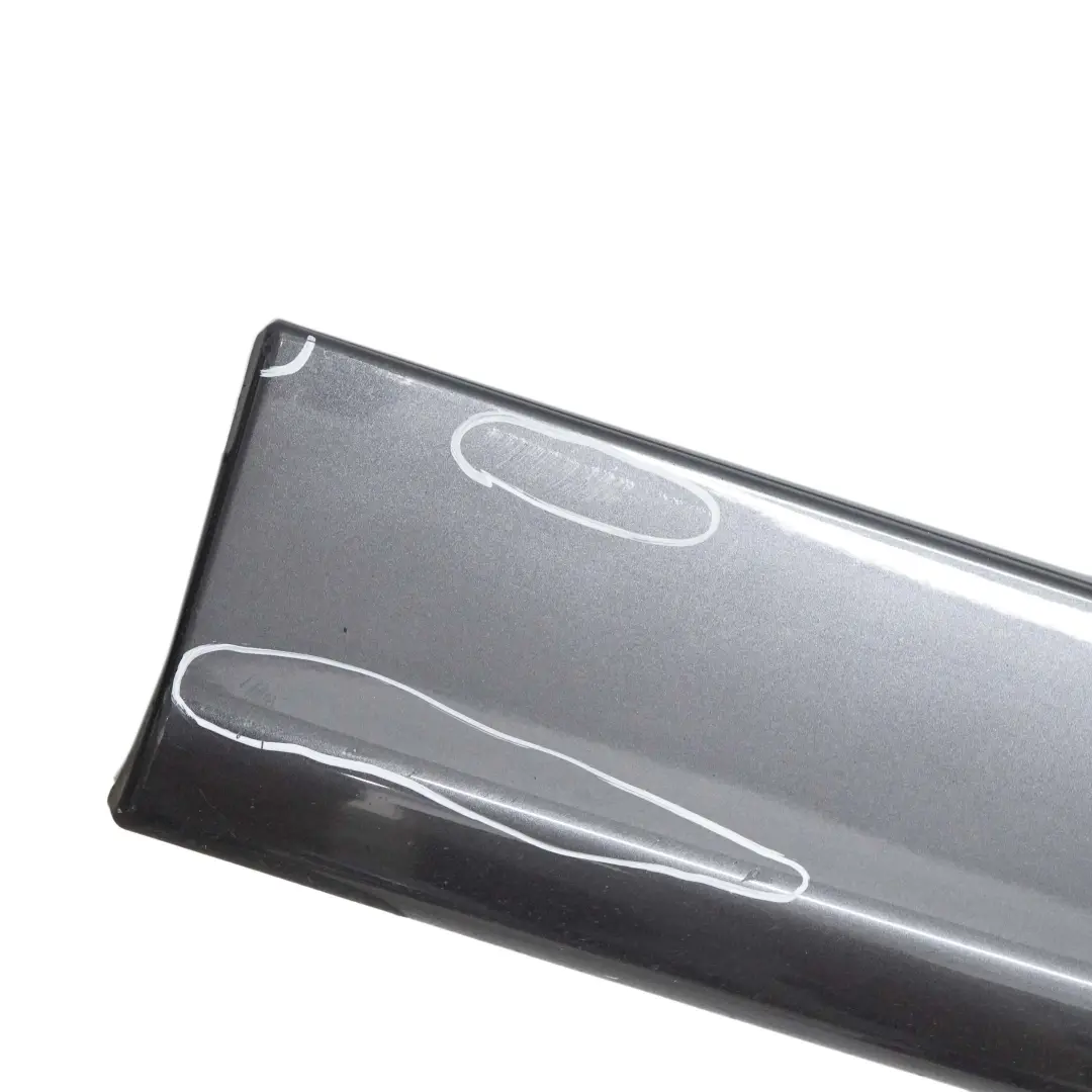 BMW 3 E90 E91 Bas de Porte Couverture Seuil a Gauche Sparkling Graphite