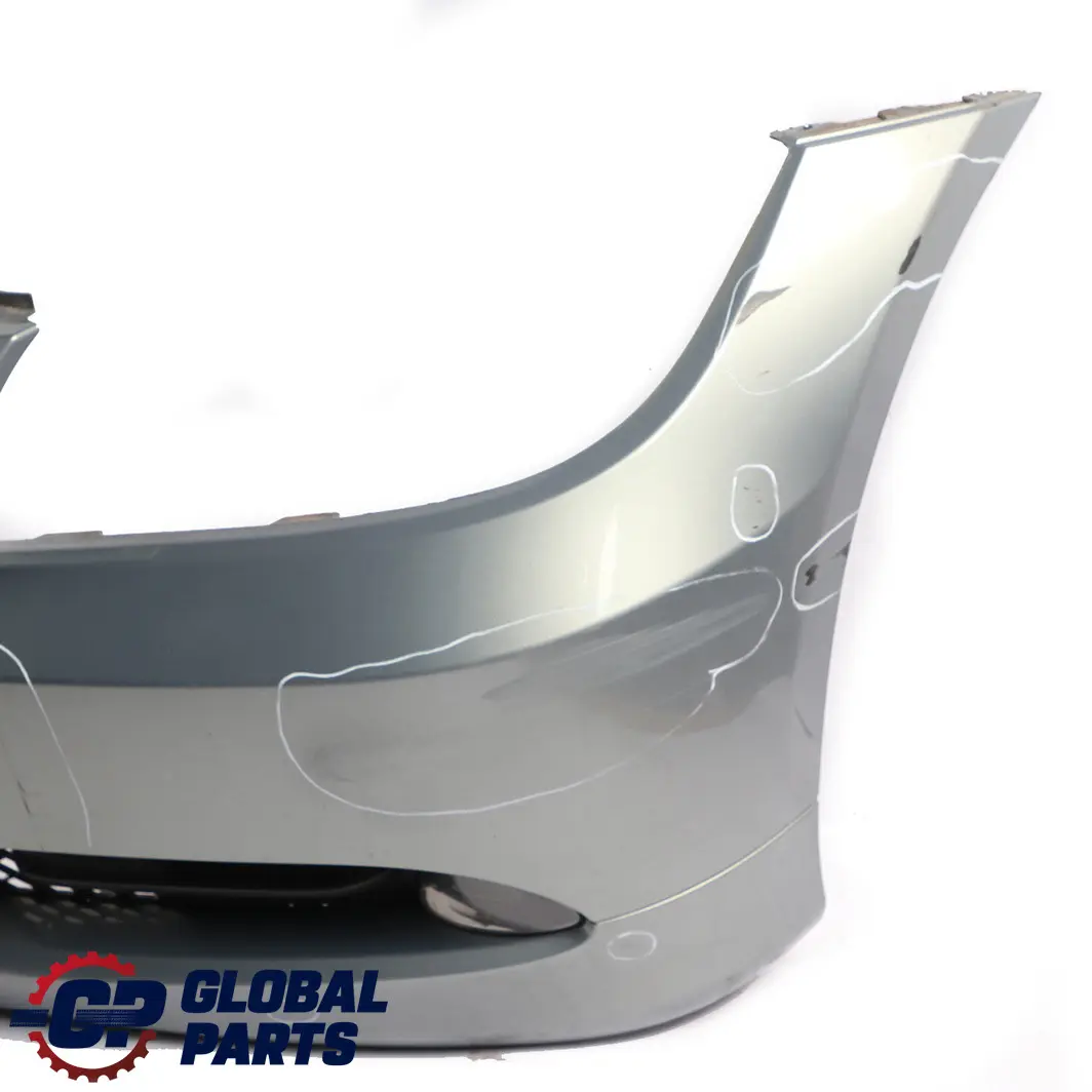 BMW 3 Series E90 E91 Complete Front Bumper Trim Panel Arktis Metallic - A34