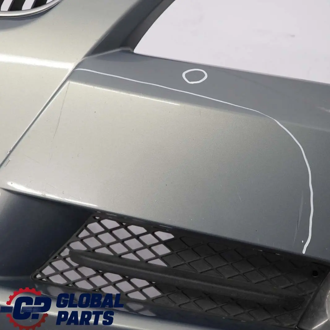 BMW 3 Series E90 E91 3 Complete Front Bumper Trim Panel Arktis Metallic - A34