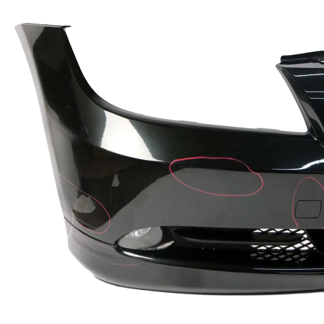 £*BMW 3 Series E90 E91 Complete Front Bumper Trim Panel Black Sapphire - 475