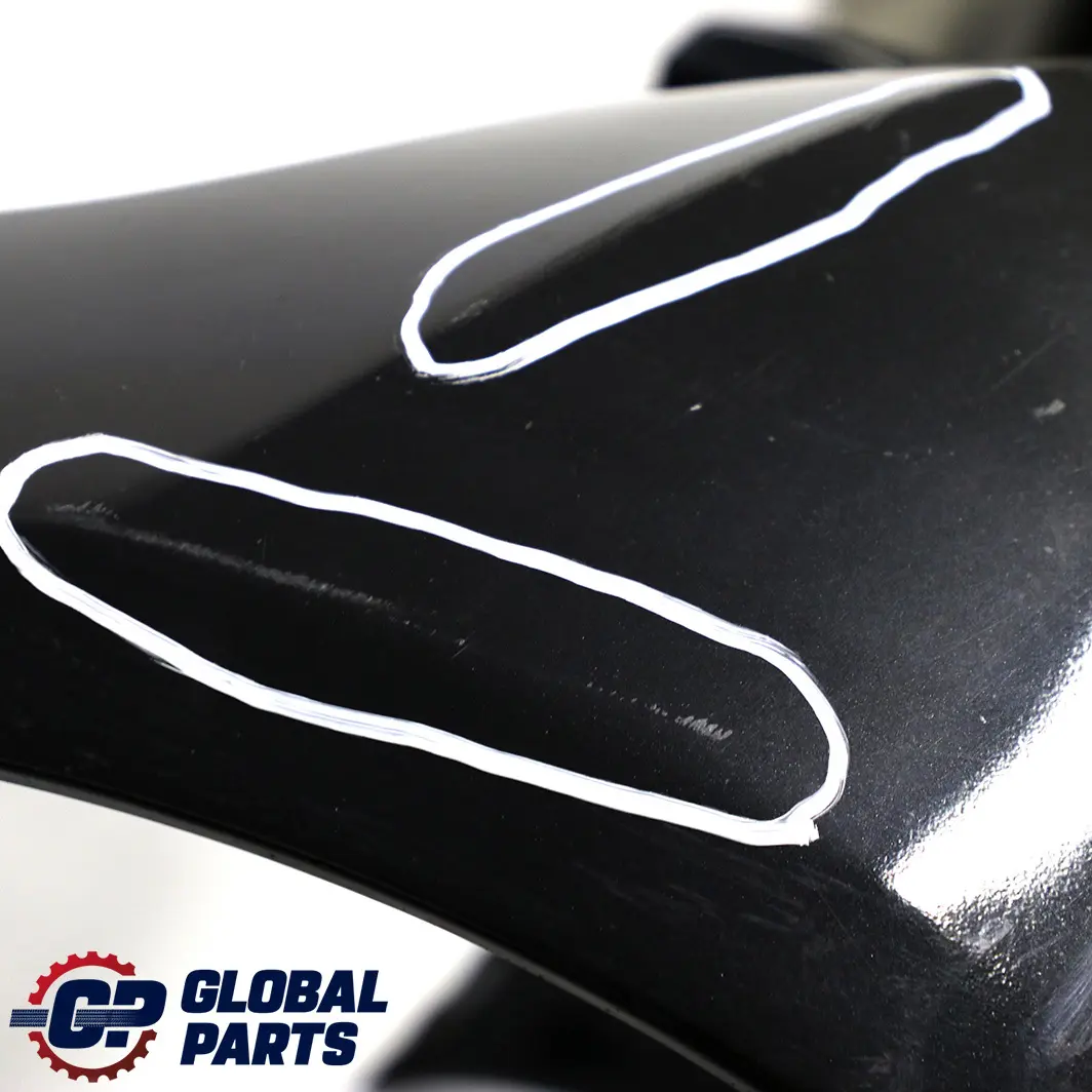 BMW 3 Series E90 E91 5 Front Bumper Trim Panel Complete Black Sapphire Metallic