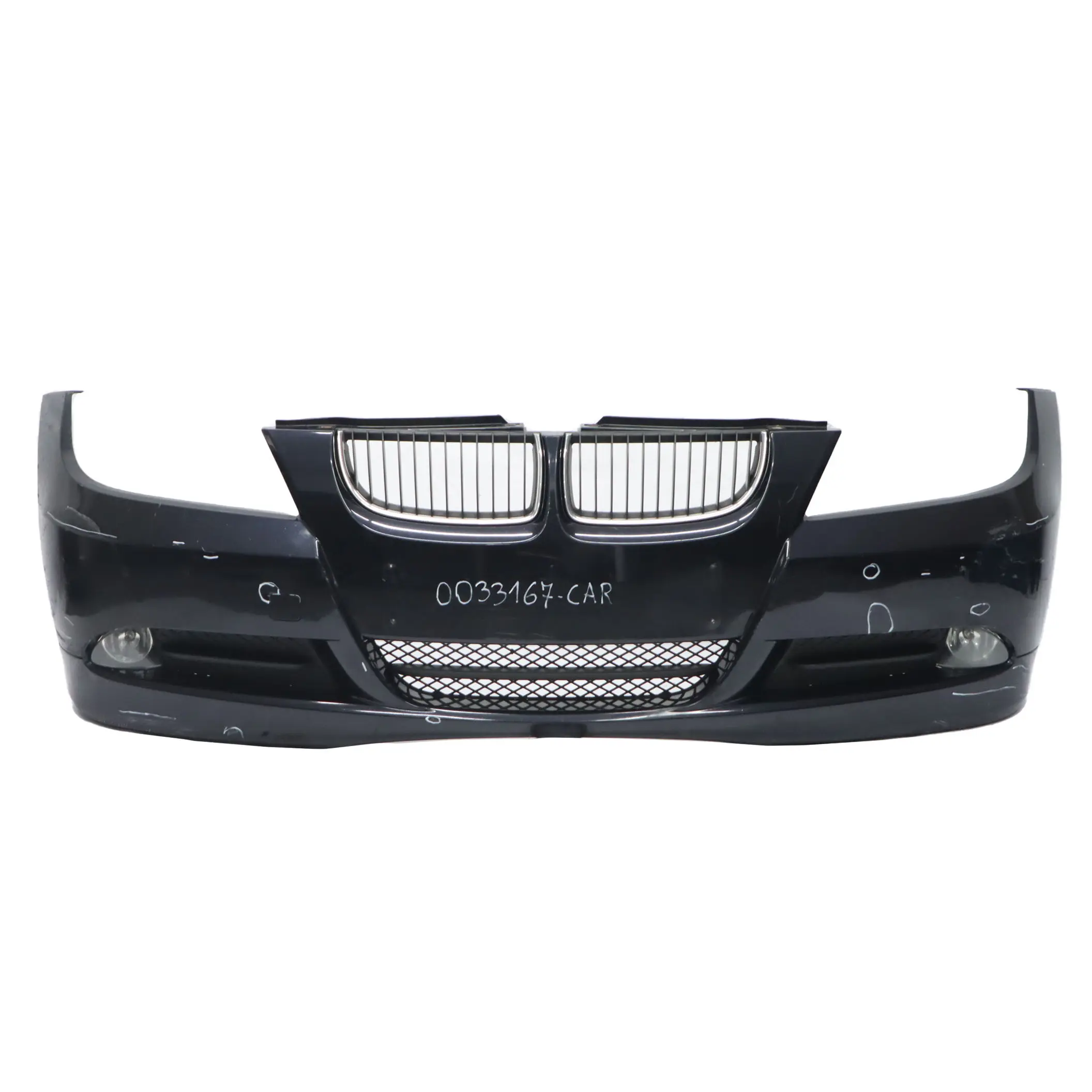 BMW E90 E91 Front Bumper Trim Panel Complete Carbonschwarz Carbon Black - 416