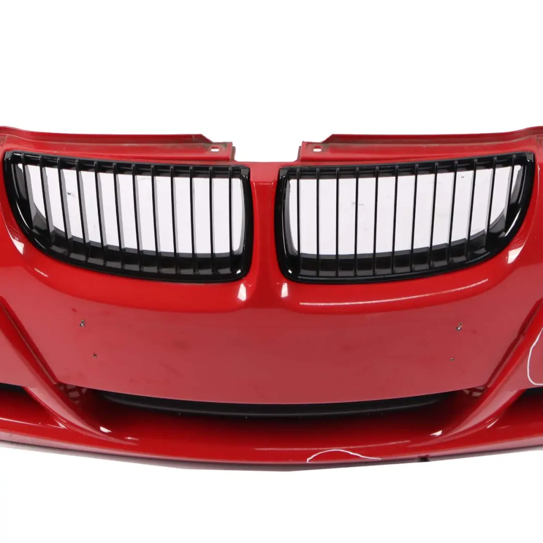 BMW 3 E90 E91 Complete Front Bumper Trim Panel Karmesinrot Crimson Red - A61