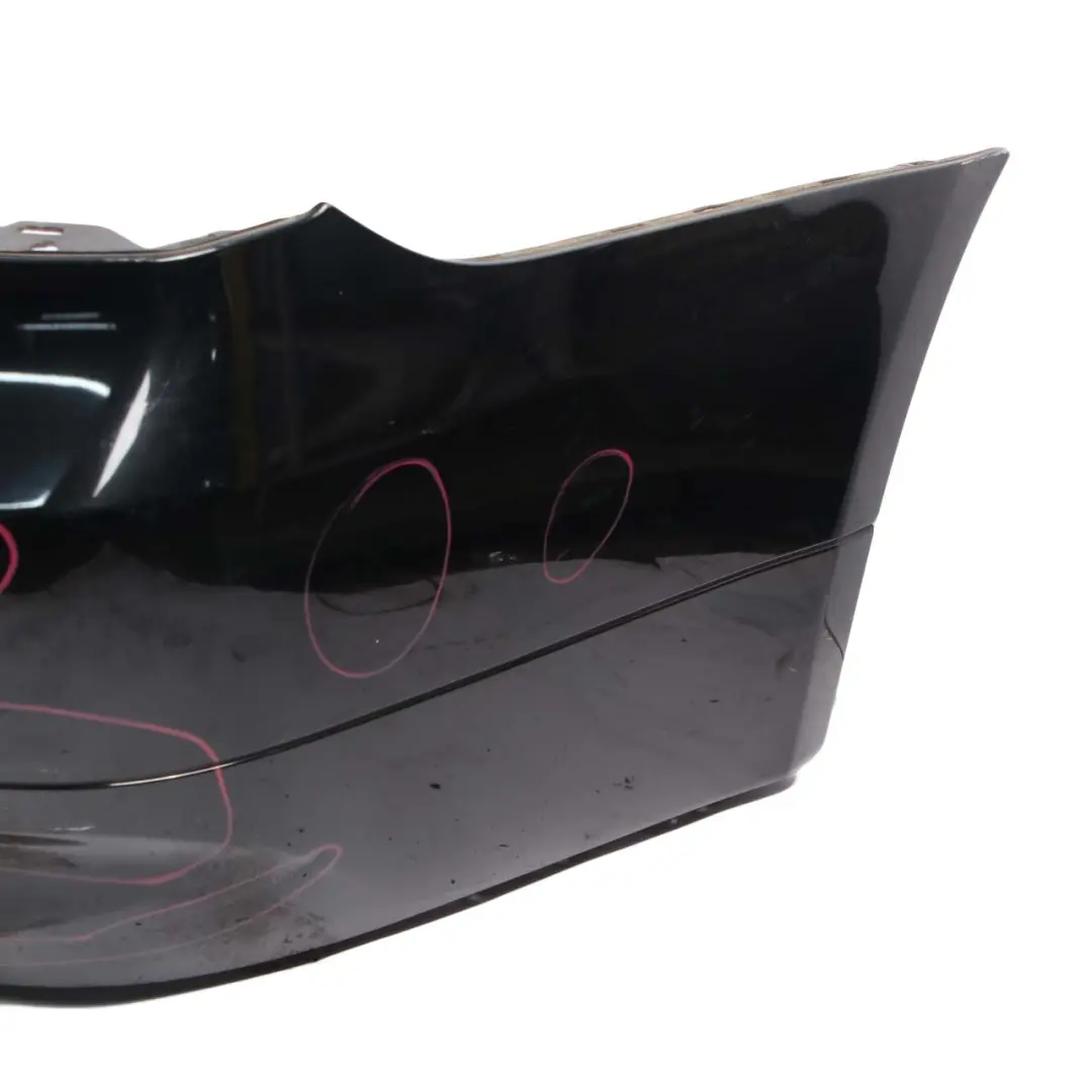 BMW E90 Bumper Rear Covering Panel Black Sapphire Metallic - 475