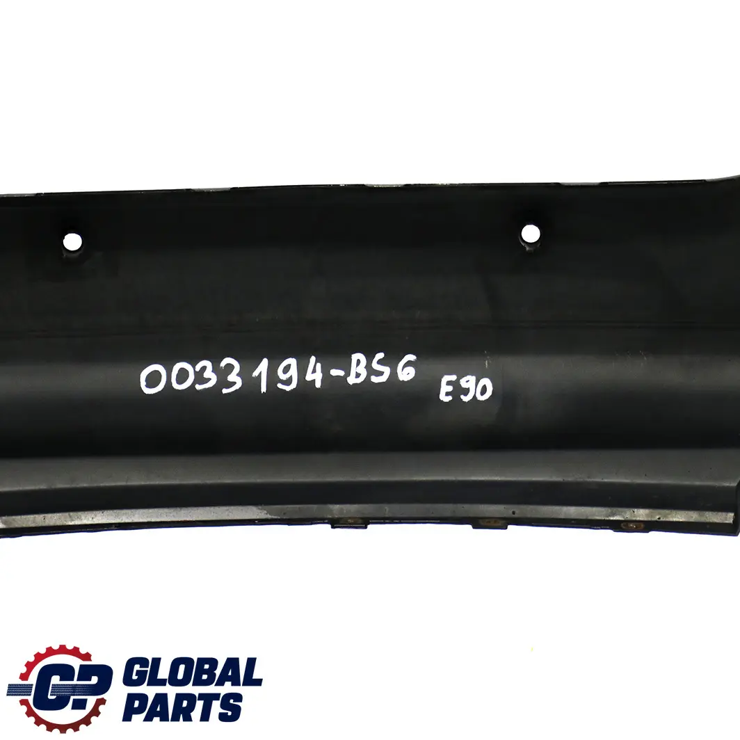 BMW 3 Series E90 6 Saloon Rear Bumper PDC Black Sapphire Metallic - 475