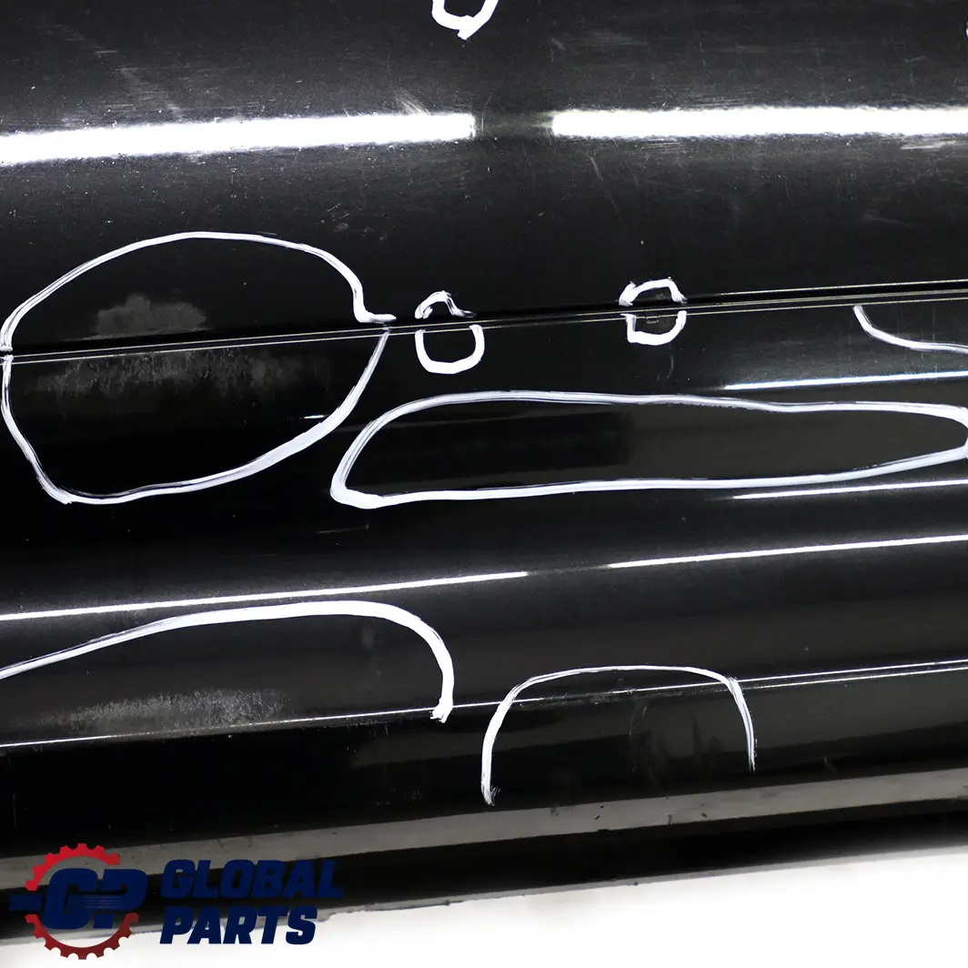 BMW 3 Series E90 6 Saloon Rear Bumper PDC Black Sapphire Metallic - 475