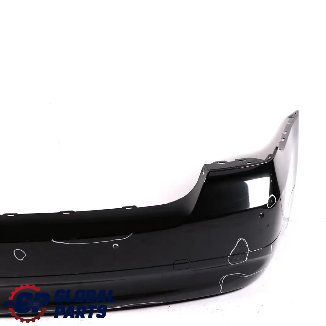 BMW 3 Series E90 7 Saloon Rear Bumper PDC Black Sapphire Metallic - 475