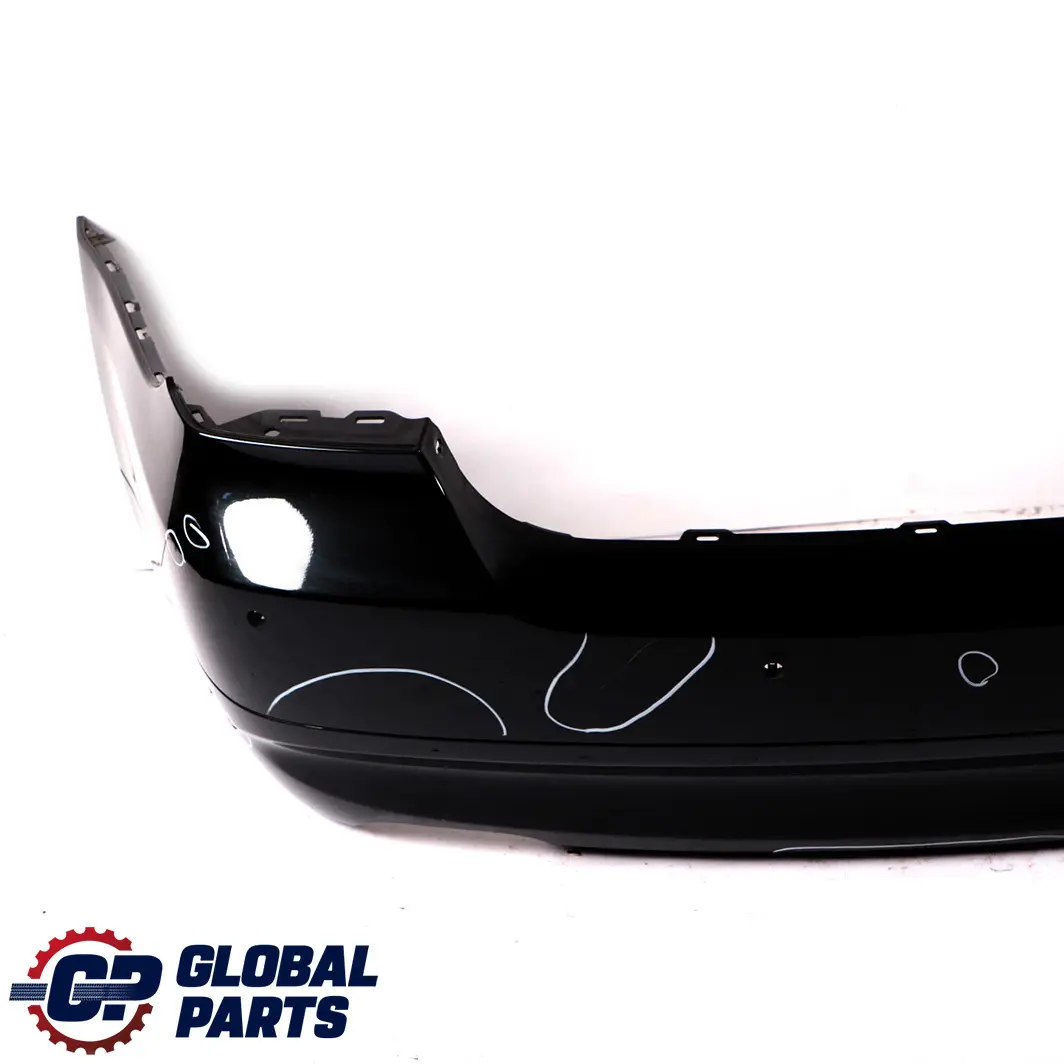 BMW 3 Series E90 7 Saloon Rear Bumper PDC Black Sapphire Metallic - 475