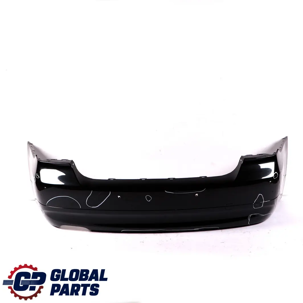 BMW 3 Series E90 7 Saloon Rear Bumper PDC Black Sapphire Metallic - 475