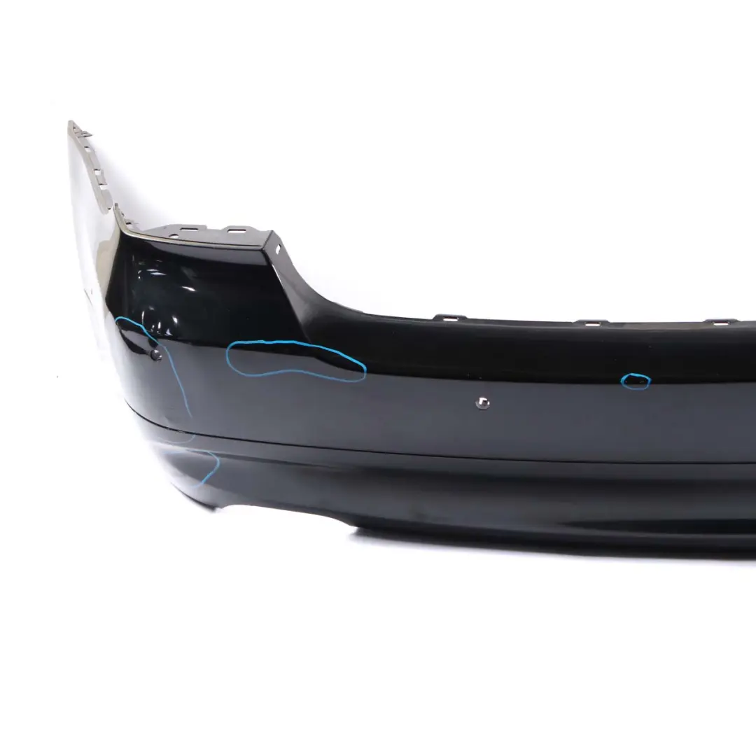 BMW 3 Series E90 8 Saloon Rear Bumper PDC Black Sapphire Metallic - 475