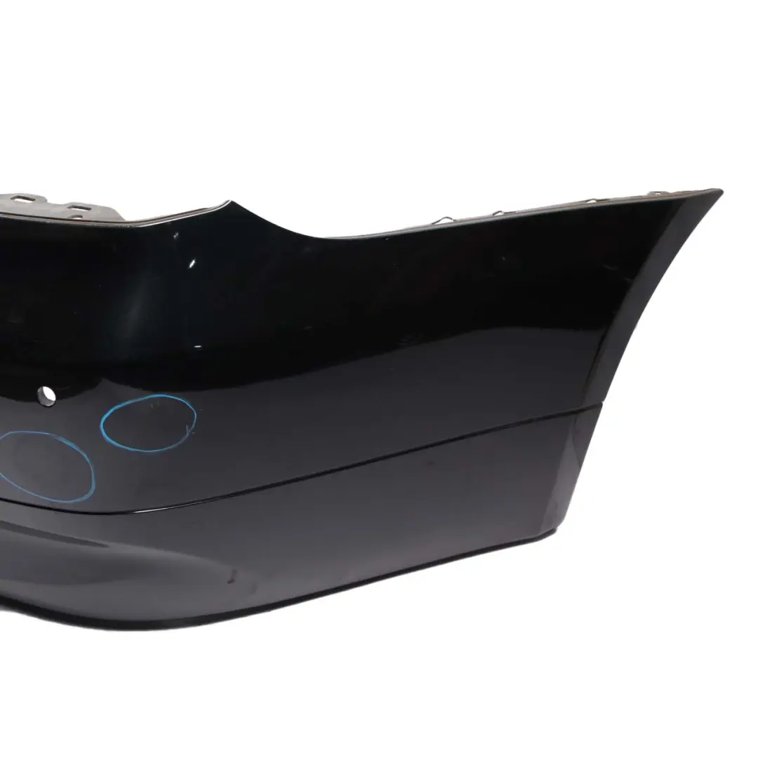 BMW 3 Series E90 8 Saloon Rear Bumper PDC Black Sapphire Metallic - 475