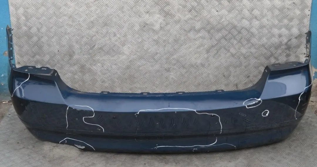 BMW 3 Series 1 E90 Saloon Rear Bumper PDC Mysticblau Mystic Blue Metallic - A07