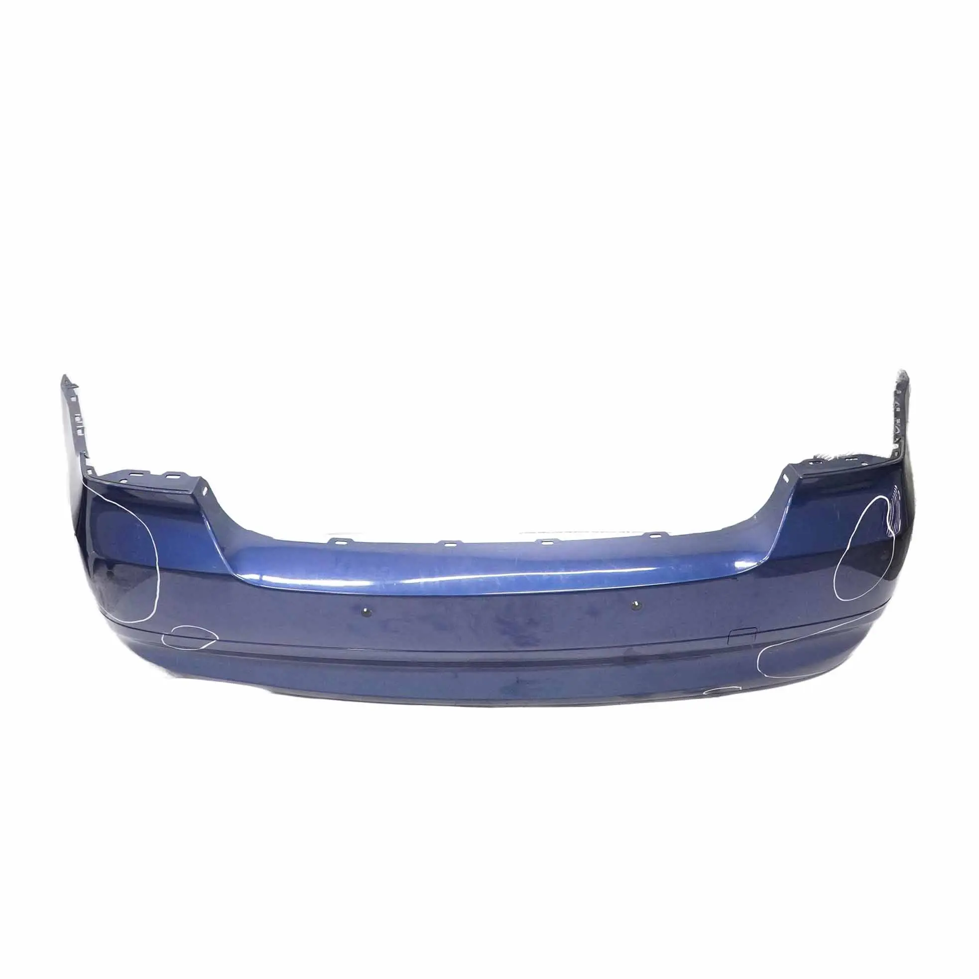 BMW E90 Saloon Rear Bumper PDC Mysticblau Mystic Blue Metallic - A07