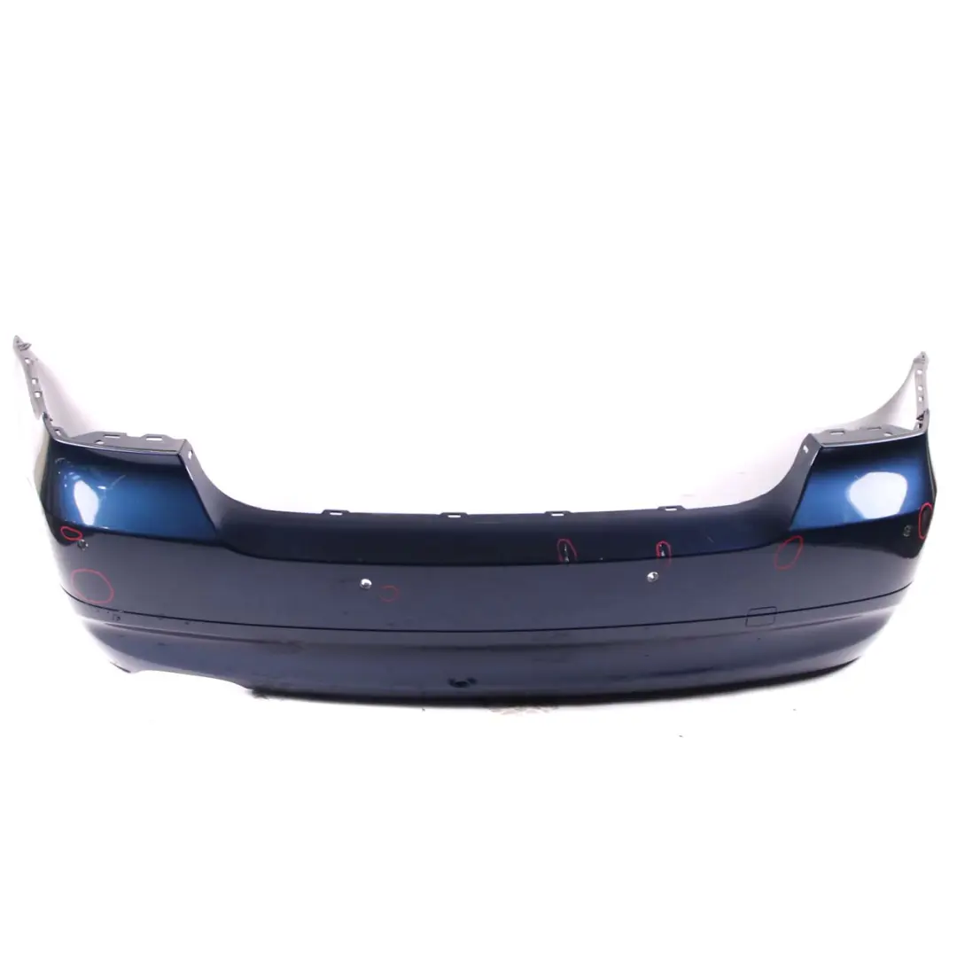 BMW 3 E90 3 Saloon Rear Bumper PDC Mysticblau Mystic Blue Metallic - A07