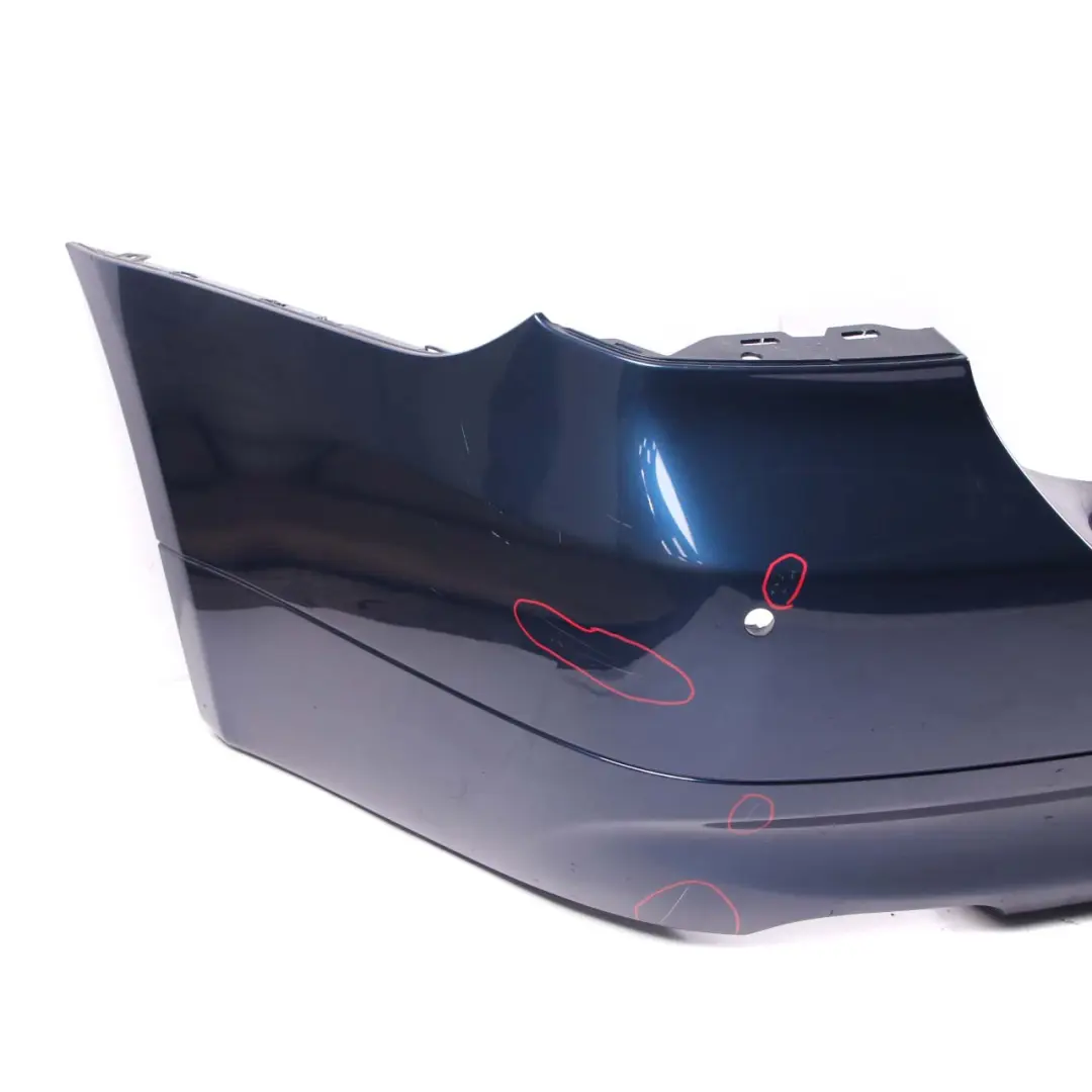 BMW 3 E90 Saloon Rear Bumper PDC Mysticblau Mystic Blue Metallic - A07