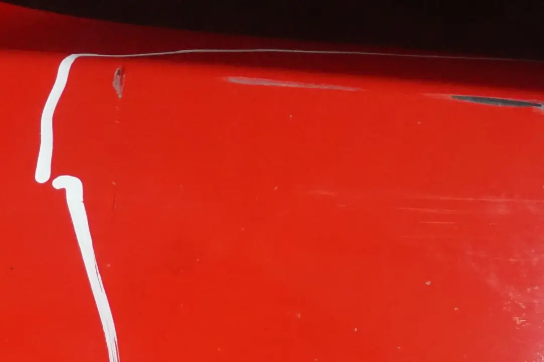 BMW Z4 Series E85 E86 Convertible Roadster Front Bumper Trim Panel Hellrot Red