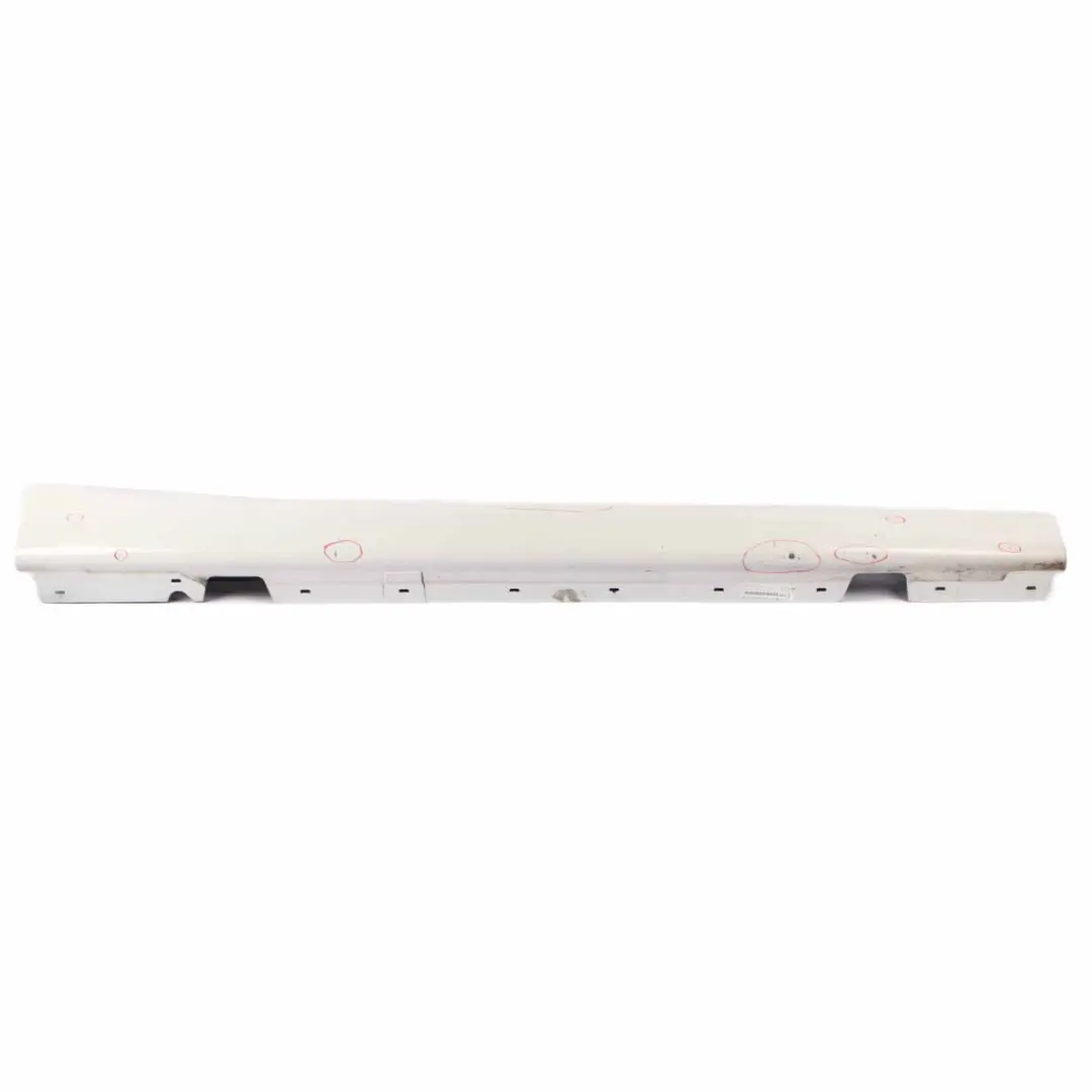BMW E90 E91 Side Skirt M Sport Sill Strip Covering Right O/S Alpinweiss White