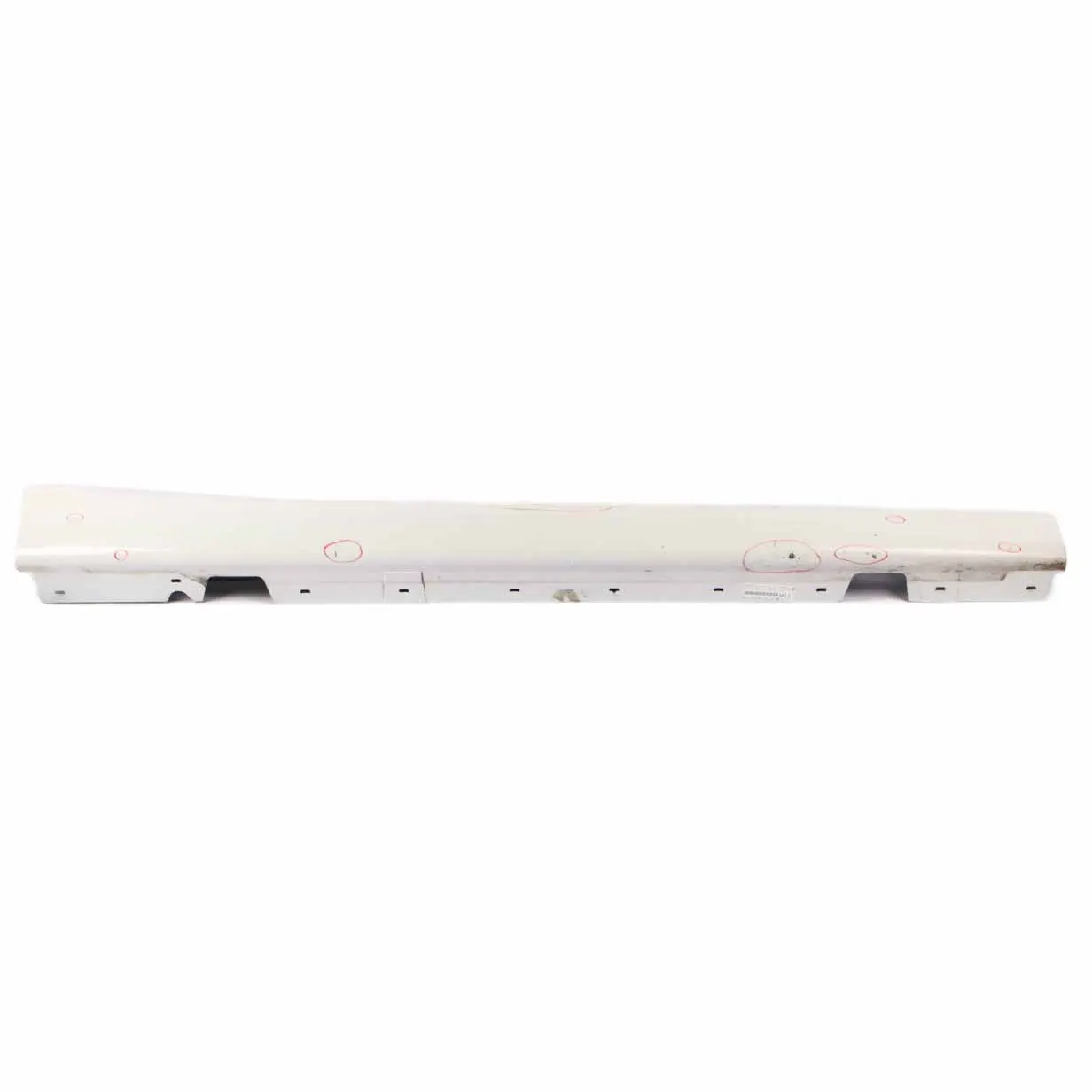 BMW E90 E91 Side Skirt M Sport Sill Strip Covering Right O/S Alpinweiss White