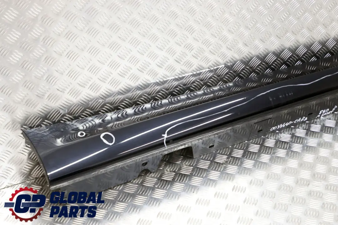 BMW 3 E90 E91 2 M Sport Sill Strip Side Skirt Right O/S Carbonschwarz Black 416