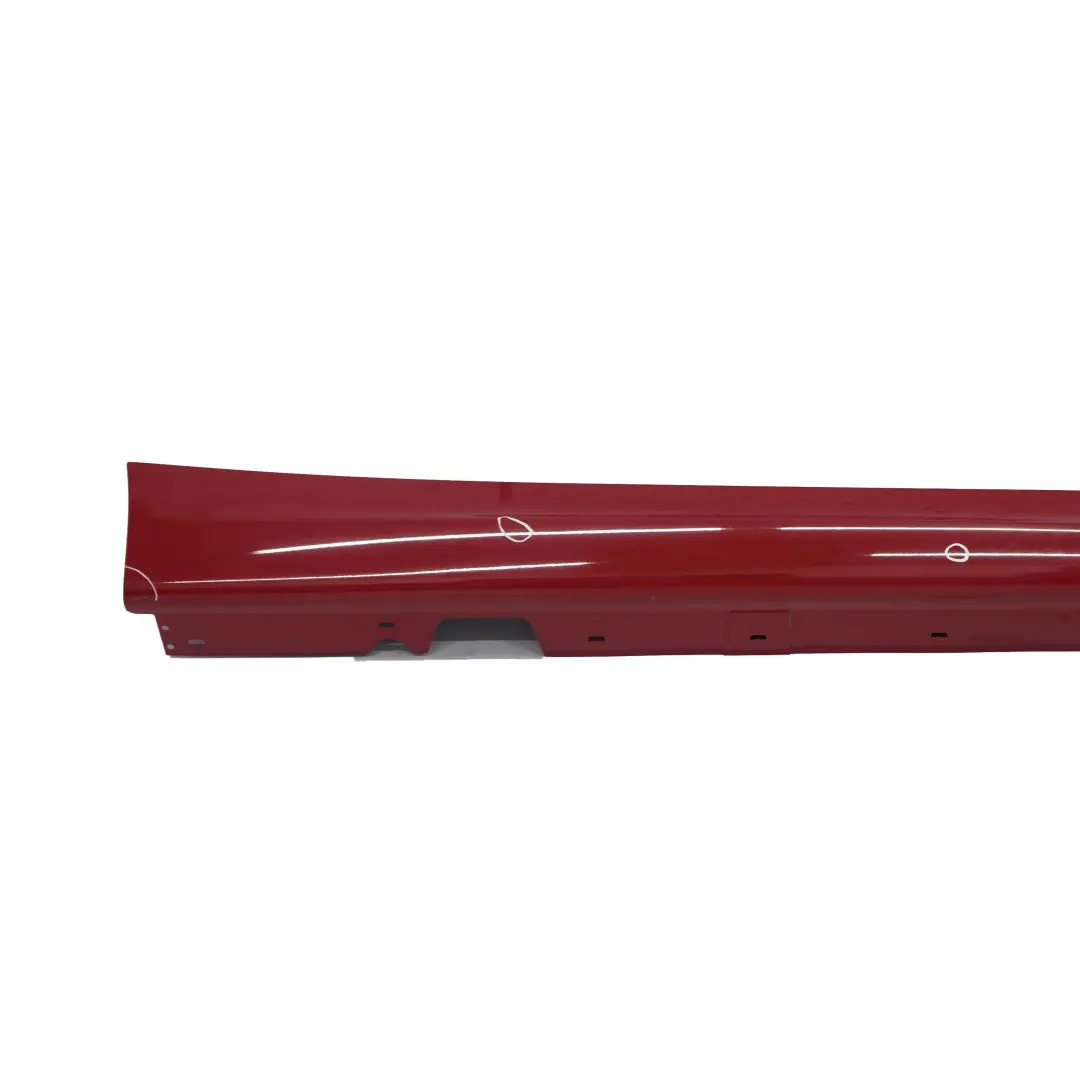 BMW 3 E90 E91 M Sport Sill Strip Side Skirt Right O/S Karmesinrot Red - A61