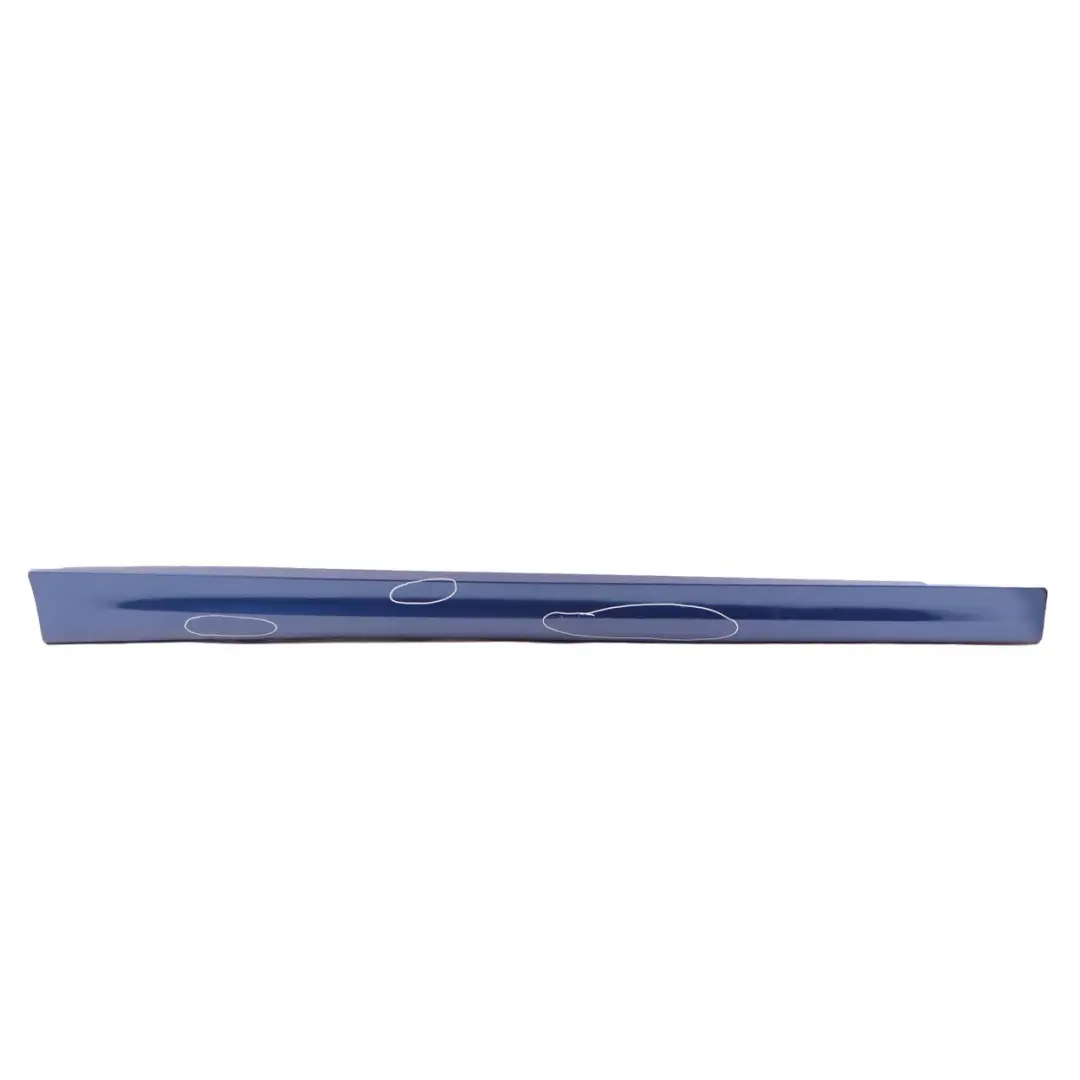 BMW 3 E90 E91 M Sport Sill Strip Side Skirt Cover Right O/S Le Mans Blau - 381