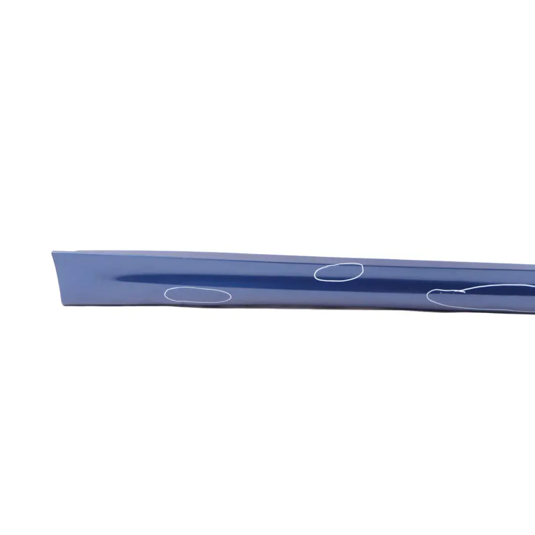 BMW 3 E90 E91 M Sport Sill Strip Side Skirt Cover Right O/S Le Mans Blau - 381