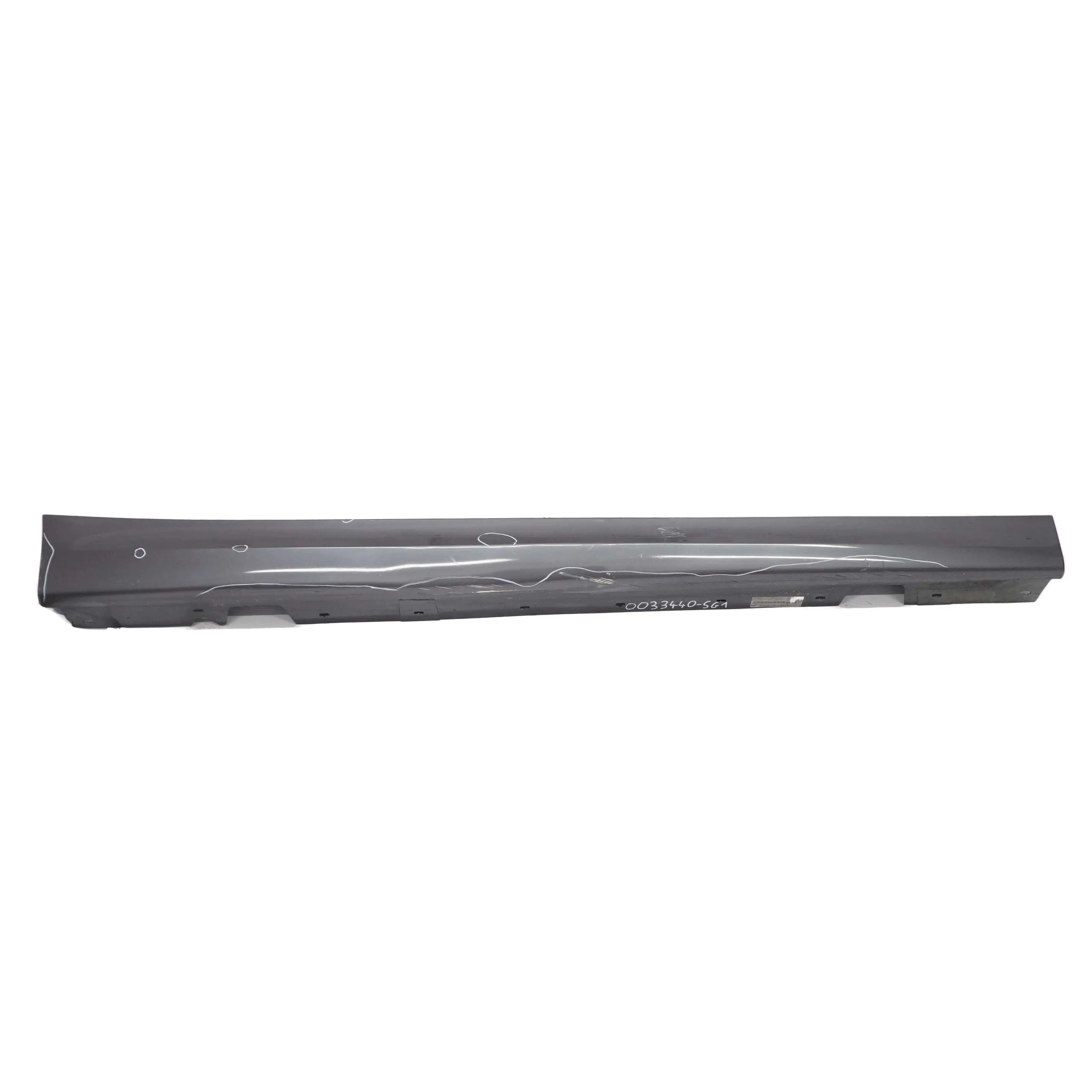 BMW 3 E90 E91 M Sport Sill Strip Side Skirt Right O/S Sparkling Graphite - A22