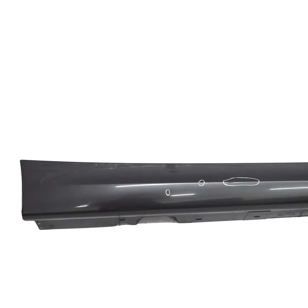 BMW E90 M Sport Sill Strip Side Skirt Right O/S Sparkling Graphite - A22