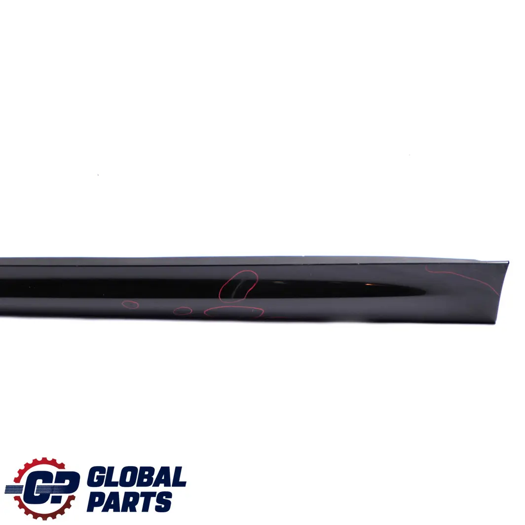 BMW 3 E90 E91 M Sport Sill Strip Side Skirt Left N/S Black Sapphire - 475