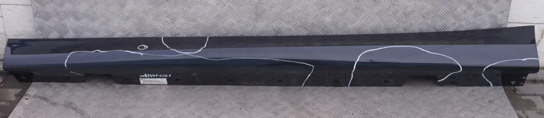 BMW 3 Series E90 E91 1 M Sport Sill Strip Side Skirt Left N/S Carbonschwarz Bla