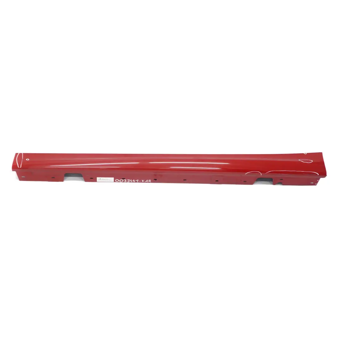 BMW E90 E91 M Sport Sill Strip Faldon Lateral Izquierdo Karmesinrot Rojo - A61