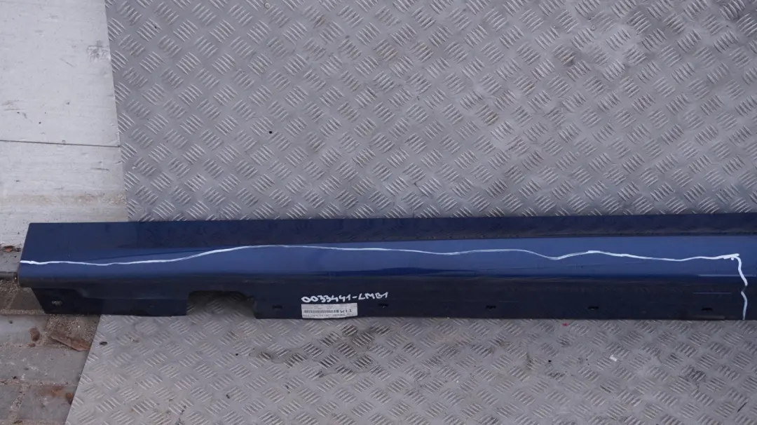 BMW 3 Series 2 E90 E91 M Sport Sill Strip Side Skirt Left N/S Le Mans Blau Blue