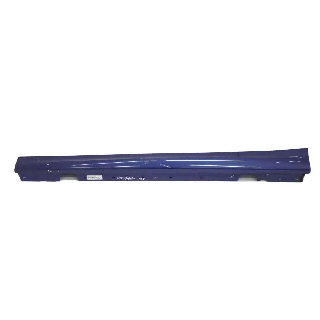 BMW E90 E91 M Sport Sill Strip Faldon Lateral Izquierdo Le Mans Blau Azul