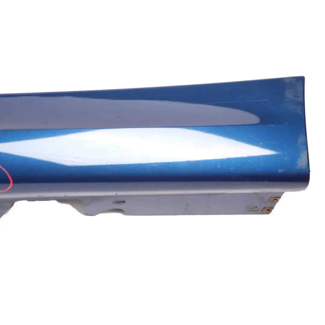BMW E90 E91 M Sport Sill Strip Side Skirt Left N/S Le Mans Blau Blue - 381