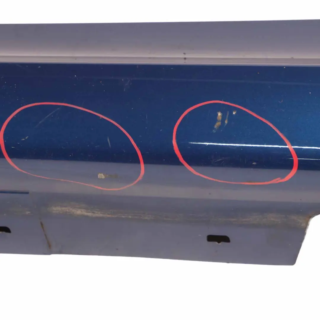 BMW E90 E91 M Sport Sill Strip Side Skirt Left N/S Le Mans Blau Blue - 381