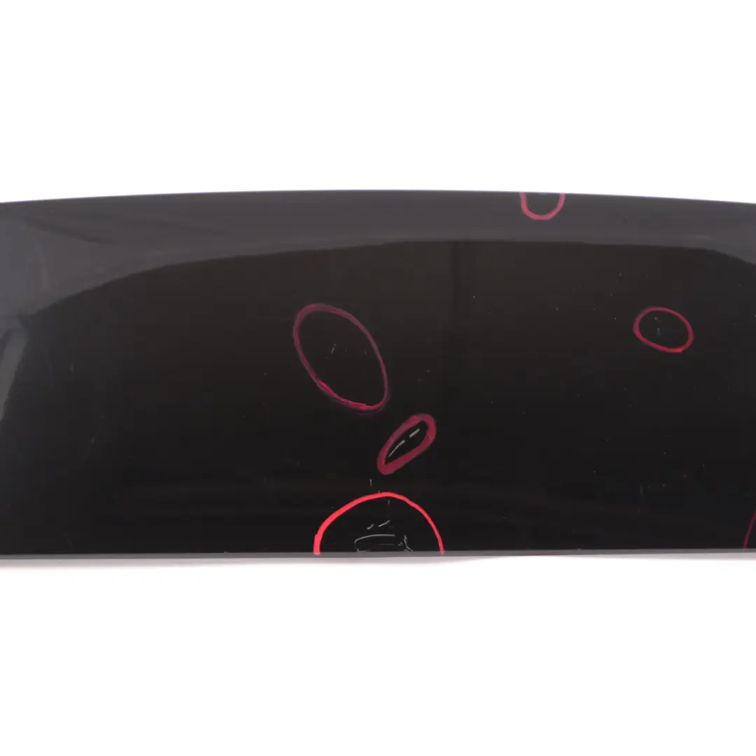 BMW 3 Series E91 1 Boot Trunk Lid Rear Spoiler Black Sapphire Metallic - 475