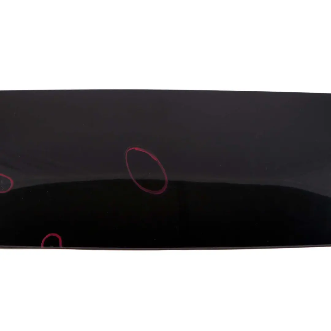 BMW 3 Series E91 Touring Trunk Lid Spoiler Rear Black Sapphire Metallic - 475