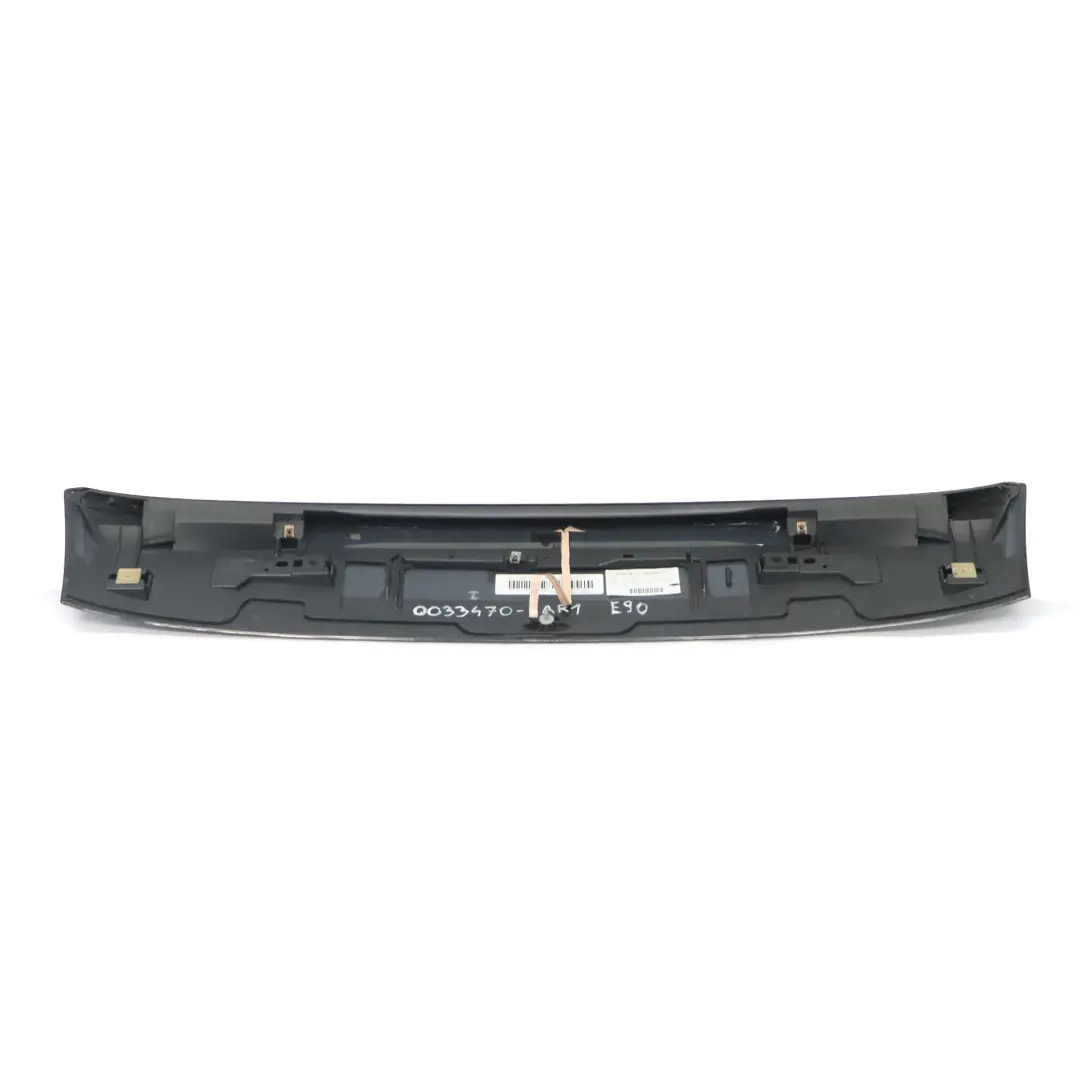 BMW E91 Embellecedor panel alerón trasero trasero maletero Carbono Negro - 416