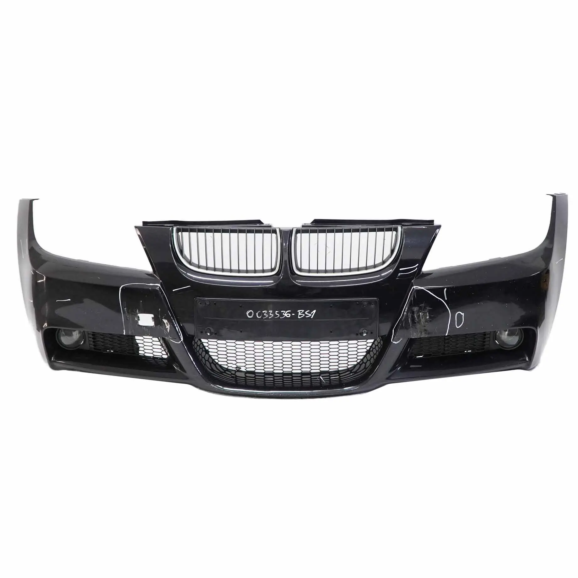 BMW E90 Front Bumper M Sport Complete Trim Panel Black Sapphire - 475