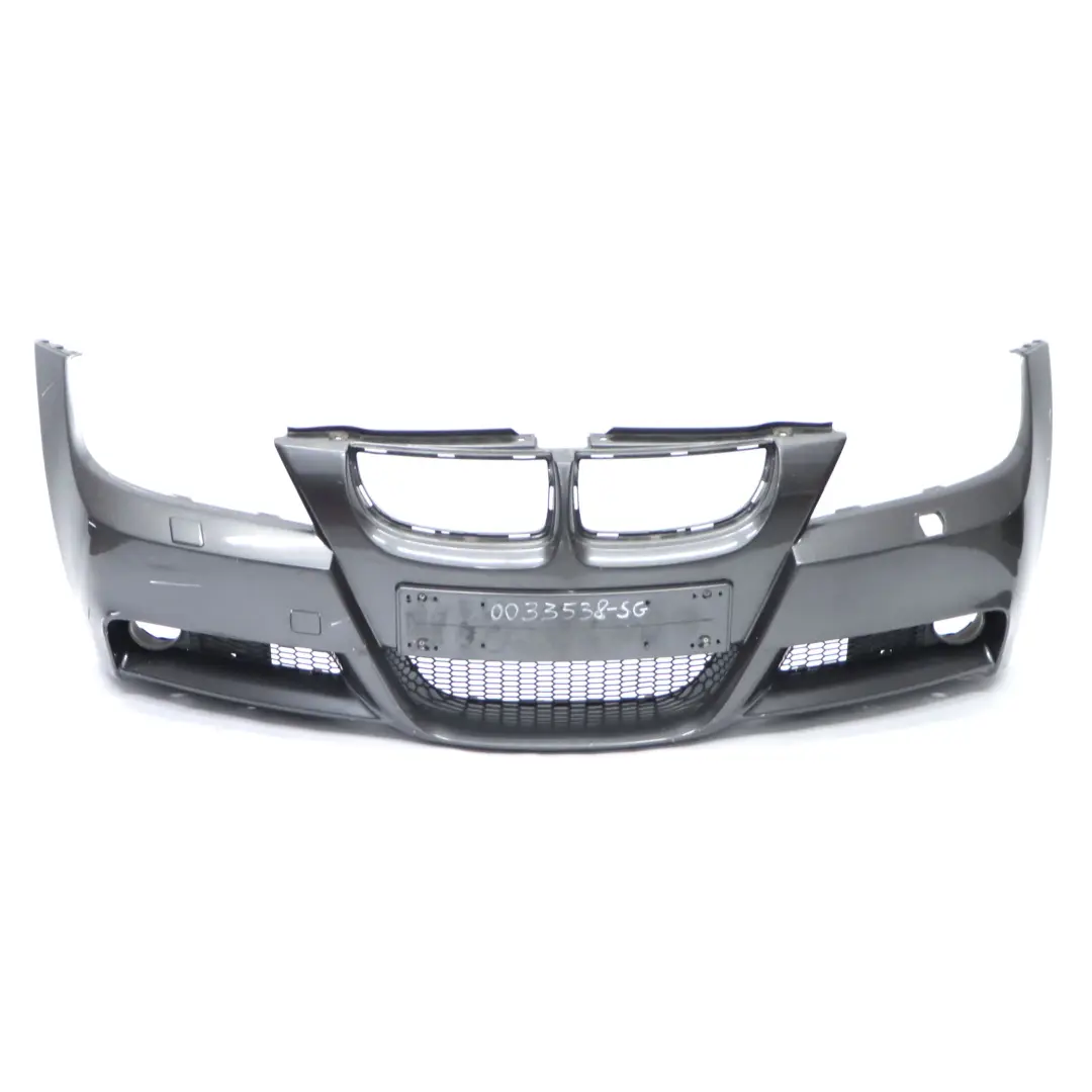 BMW E90 Front Bumper Panel Trim M Sport Complete E91 Sparkling Graphite - A22