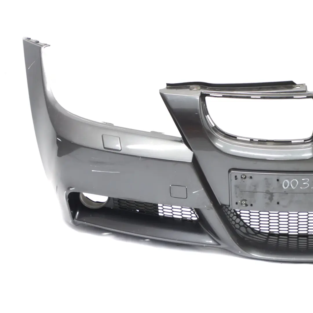 BMW E90 Front Bumper Panel Trim M Sport Complete E91 Sparkling Graphite - A22