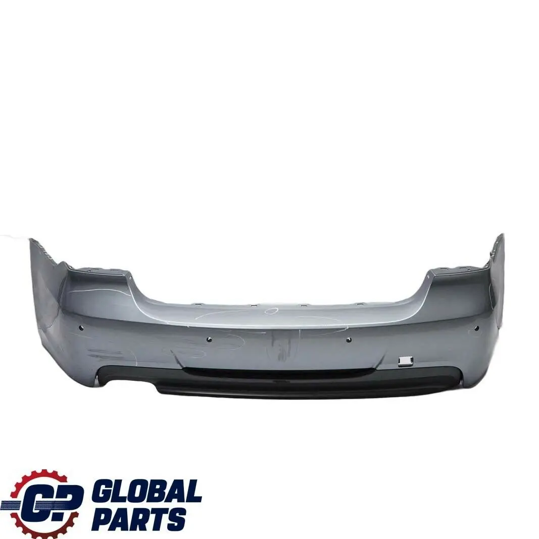 BMW 3 Series E90 LCI M Sport Rear Bumper PDC Bluewater Blue Metallic - 896