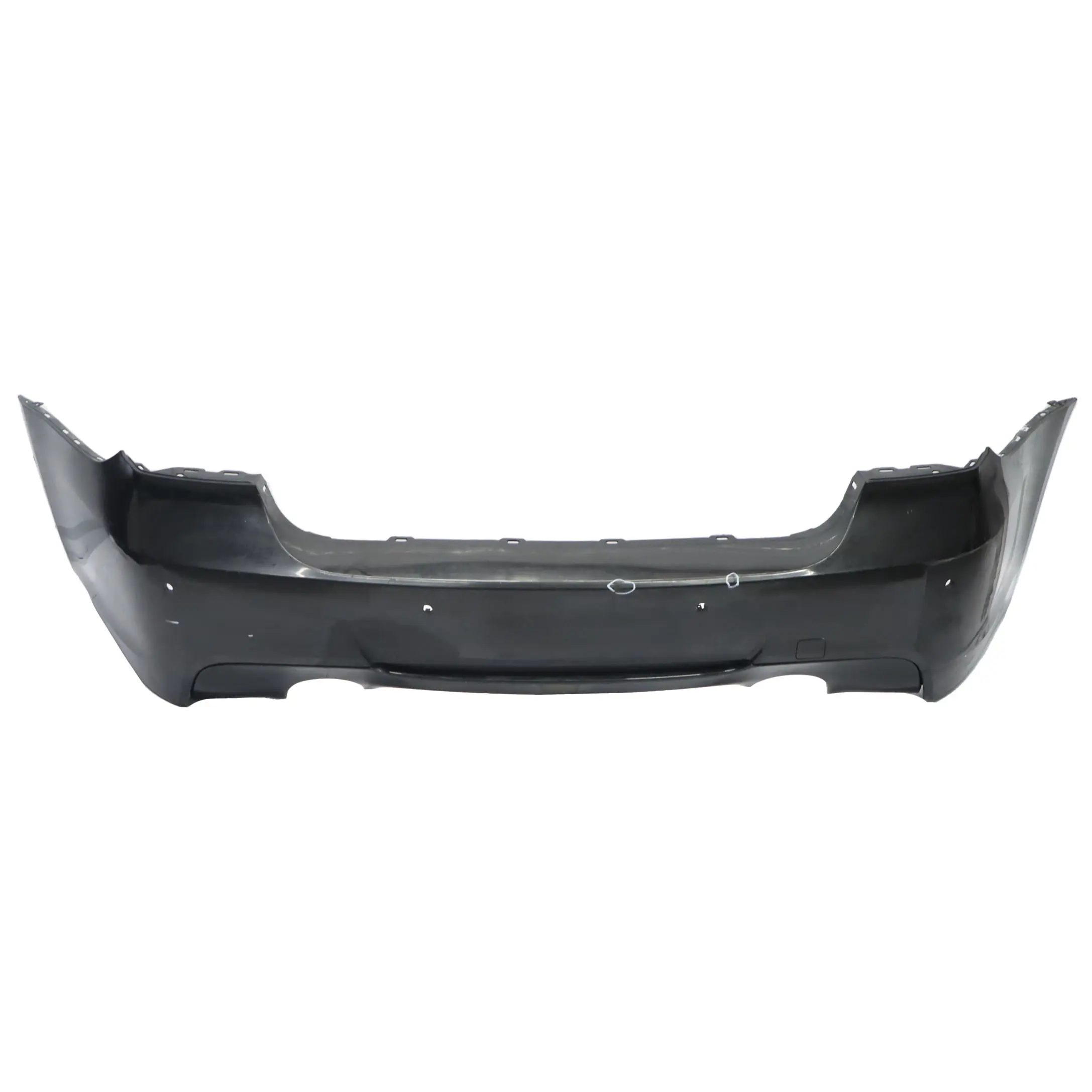 BMW E90 M Sport Rear Bumper 335d 335i PDC Black Sapphire Metallic - 475