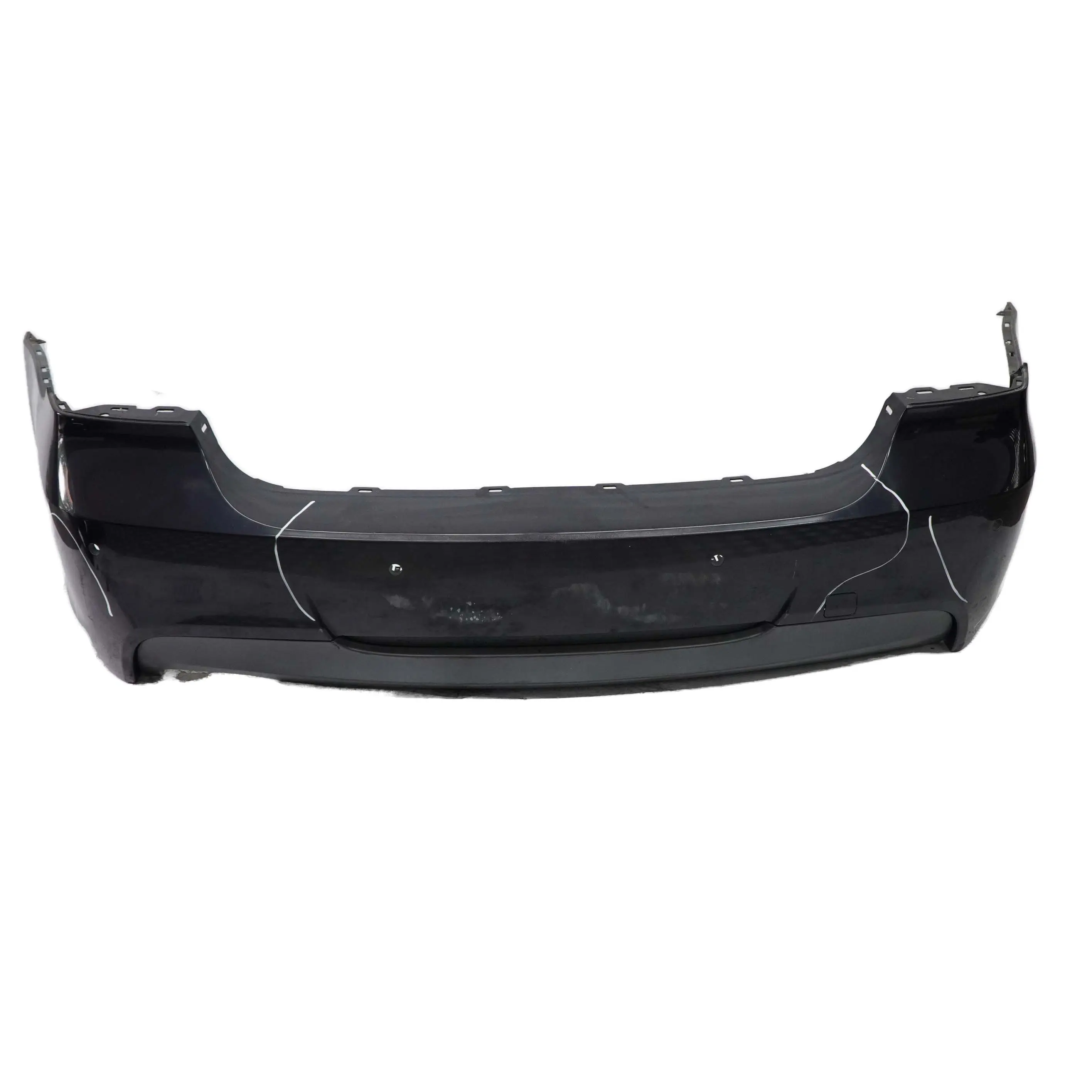 BMW 3 E90 1 M Sport Rear Bumper PDC Carbonschwarz Carbon Black Metallic - 416