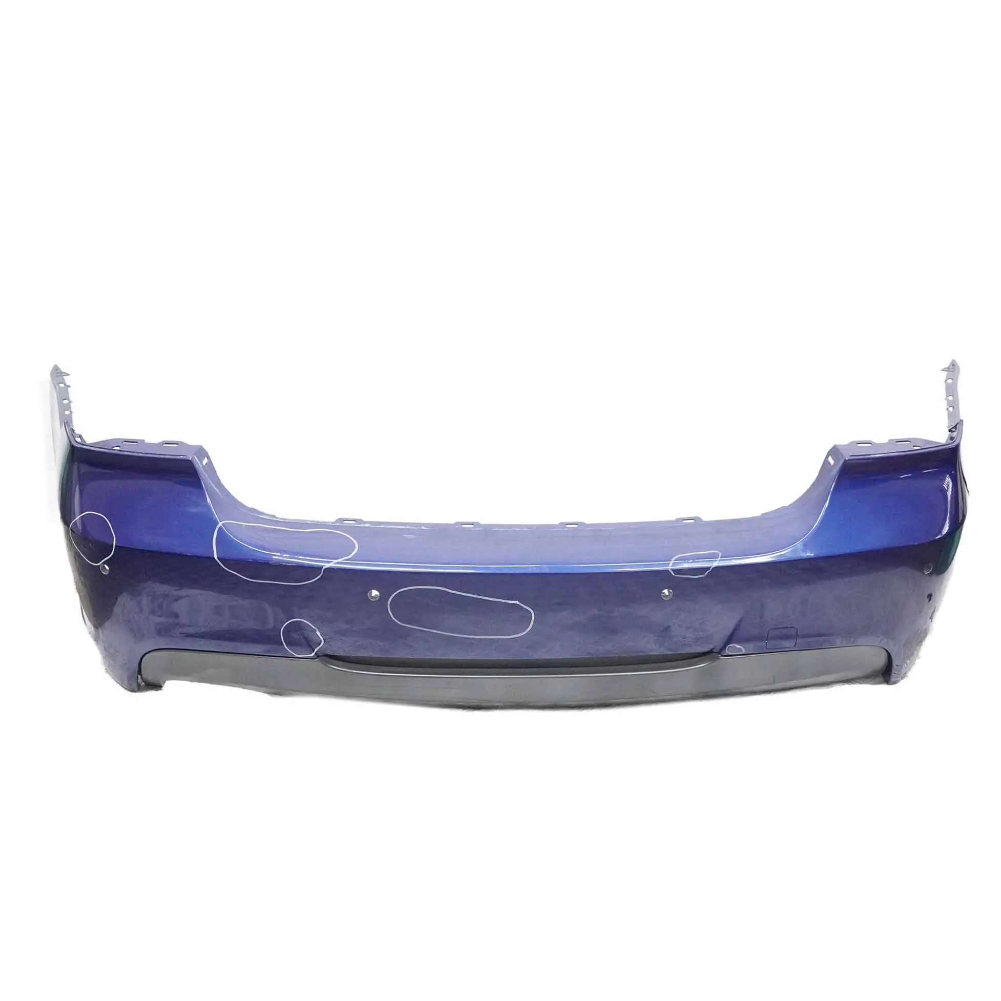 BMW E90 Rear Bumper M Sport PDC Le Mans Blau Blue Metallic - 381