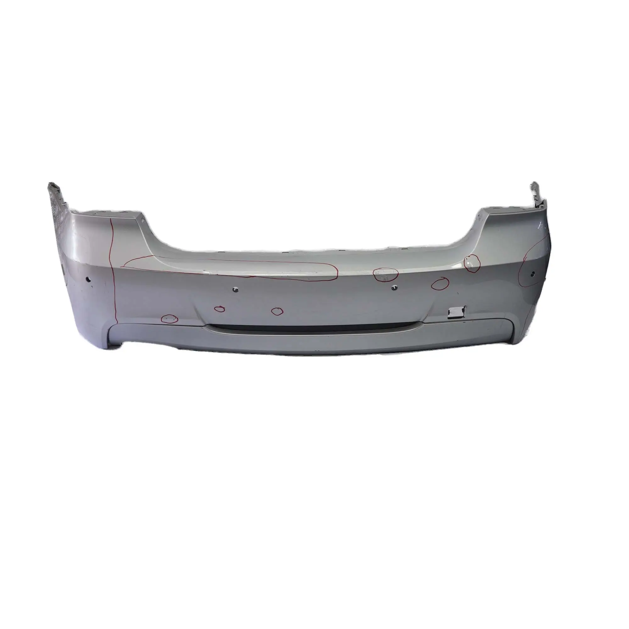 Rear Bumper BMW E90 Trim Panel M Sport PDC Titansilber Titan Silver Silber - 354