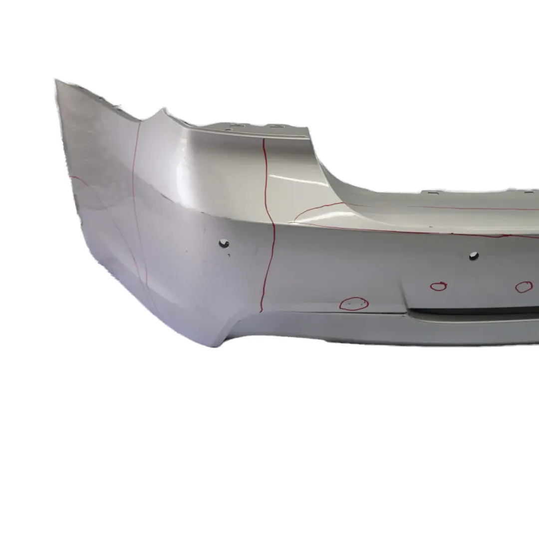 Rear Bumper BMW E90 Trim Panel M Sport PDC Titansilber Titan Silver Silber - 354